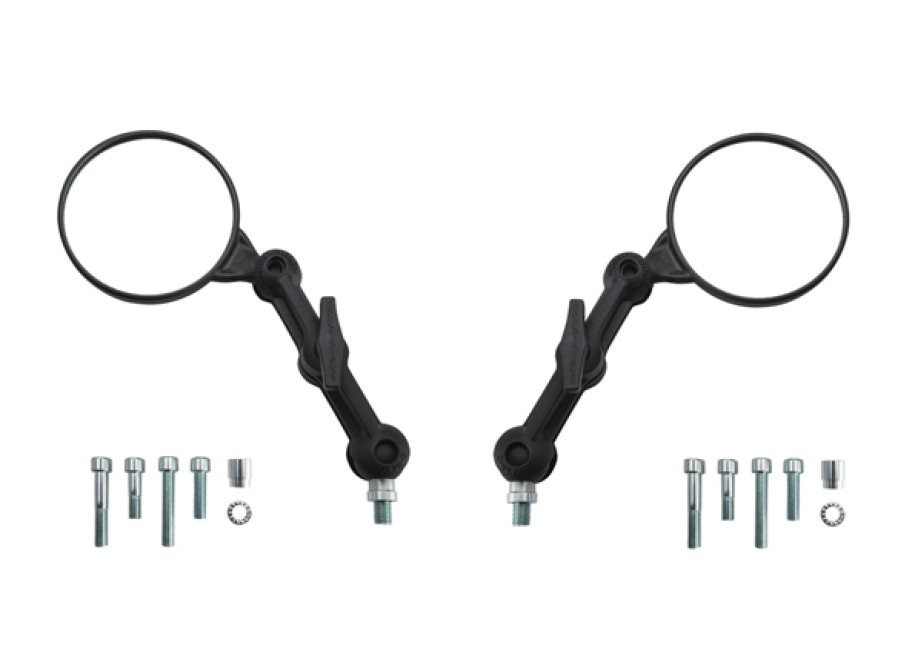 Dual Sport Mirrors with 4.7" Arms